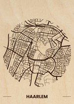 Houten Citymap Haarlem - MrMoose