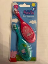 Peppa Pig tandenborstel - Kindertandenborstel - Mondverzorging - Tandenpoetsen - Melktanden - Kinderen - Slapen - Nachtrust - Jongen - Meisje - Kleurrijk - Vrolijk - TV Programma -