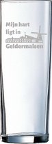 Gegraveerde longdrinkglas 31cl Geldermalsen