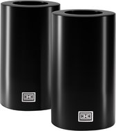 Eichholtz - Artificial candle 10x15 cm - zwart - (set van 2)