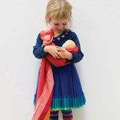 Hoppa - Speelgoed draagdoek voor poppen - BB-Sling Currant Red - One size