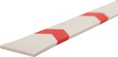 Knuffi Oneway voor looprichtingen, rood wit lengte 1 m