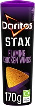 Dorito's Stax Flaming Chicken Wings - Chips - 170g
