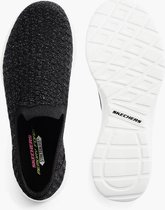 skechers Zwarte instapper memory foam - Maat 37