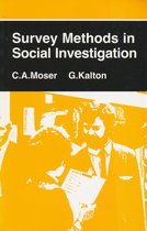 Survey Methods In Social Investigation