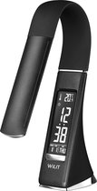 WILIT U2 led-bedlamp met wekkerfunctie, dimbaar, kalender en temperatuurweergave, 5 W