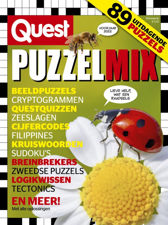 Quest Puzzelmix editie 1 2022 - puzzelboek