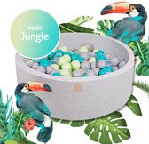 Ballenbakje.nl | Ballenbak inclusief 250 ballen 90x30 | Jungle set | Ballenbad | Ballenbak Baby inclusief ballenbak ballen | Baby speelgoed