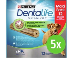 5 x Purina Dentalife Daily Oral Care Large - Hondensnacks - 426 g