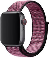 Apple Nike Sport Loop Band voor de Apple Watch Series 1-7 / SE - 38/40/41 mm - Pink Blast/True Berry