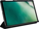 Lenovo Tab M10 HD Gen 2 Hoes - XQISIT - Soft Touch Serie - Kunstlederen Bookcase - Zwart - Hoes Geschikt Voor Lenovo Tab M10 HD Gen 2