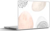 Laptop sticker - 17.3 inch - Paaseitjes - Paasdecoratie - Pastel