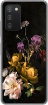 Geschikt voor Samsung Galaxy A53 5G hoesje - Bloem - Patronen - Planten - Siliconen Telefoonhoesje