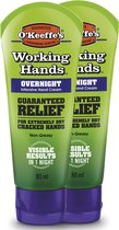 O'Keeffe's Working Hands Overnight Tube twin-pack