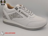 Helioform dames sneaker, wit-zebra H306 , maat 37.5