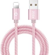 Kabel Lightning to USB - 1M - Oplaadkabel - Snel opladen 2.4A - Geschikt voor Iphone - Roze