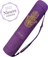 YoZenga yogatas | Hamsa Deep Purple met rits | Sporttas | Yoga koker tas