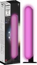 Calex Slimme LED Tafellamp - Wifi Sfeerverlichting - Smart Lichtbalk Staand voor Monitor of TV - RGB en Warm Wit - Zwart