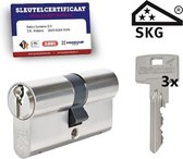 Vitess SKG3 - certificaat cilinderslot - dubbele cilinder - 30/30