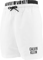 Calvin Klein jongens side logo zwemshort wit - 152/164