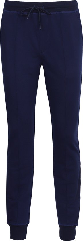 La-V Joggingbroek - Sweatpants voor heren donkerblauw  M