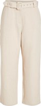 Vila Broek Vimio Hw 7/8 Pants 14068866 Natural Melange Dames Maat - W34