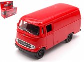 Mercedes-Benz L319 Panel Van (Rood) (11 cm) 1/34 Welly Nex - Modelauto - Schaalmodel - Miniatuurauto