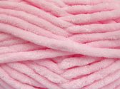 Baby garen roze chenille kopen – 100% micro fiber pakket 2 bollen chunky yarn 400gram – pendikte 12-16 mm | DEWOLWINKEL.NL