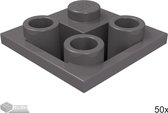 LEGO 3676 Donker blauwgrijs 50 stuks
