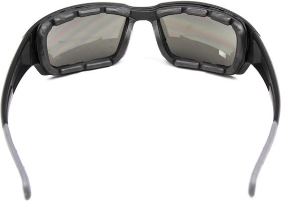 Redbike milwaukee motorbril zwart - reflectie glas | motor zonnebril |  bol.com
