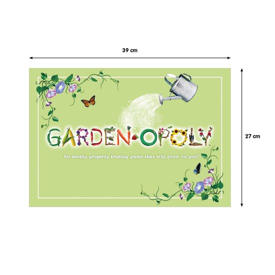 Boek: Garden-Opoly - bordspel, geschreven door Late For The Sky
