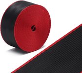 Autogordel Polyester/Nylon in zwart/rood