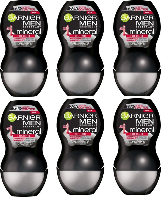 GARNIER Action Control Thermic Deodorant Man Deodorant Roller Heren