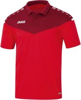 Jako Champ 2.0 Poloshirt Kind Rood-Wijn Rood Maat 152