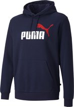 PUMA Essential 2 Col FL Big Logo Heren Hoodie - Maat S