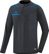 Jako - Zip top Prestige - Zip top Prestige - 3XL - antraciet/JAKOblauw