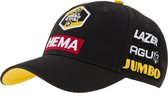 AGU Podium Snapback Cap Team Jumbo-Visma - Zwart - One Size