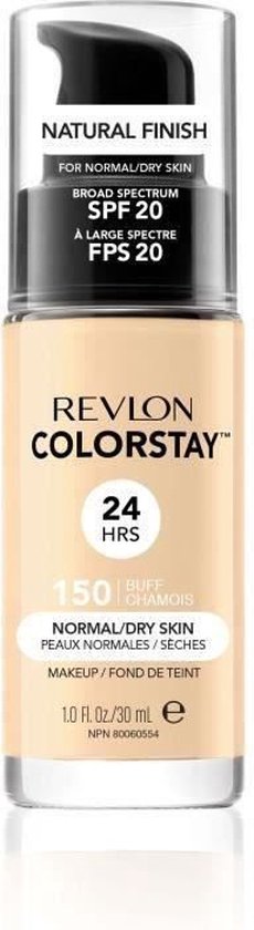 Revlon Colorstay Foundation With Pump Dry Skin - 150 Buff