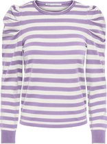 ONLY ONLKELCINA L/S STRIPE PULLOVER CC KNT Dames Trui - Maat XS