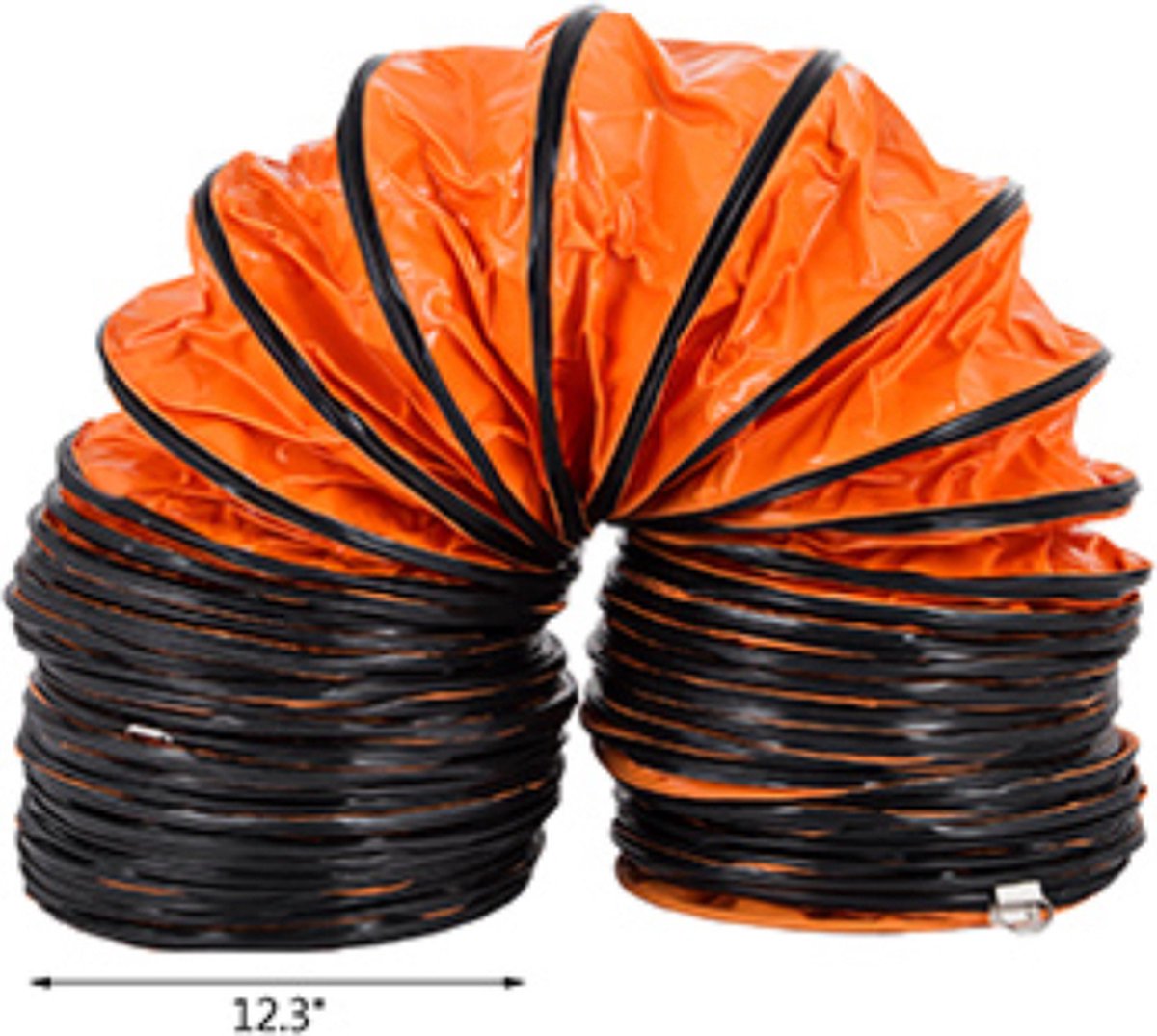 Flexibele uitlaatbuis RVS 40mm 1,5m