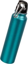 Drinkfles - Aluminum - out of de blue - 220ml - 16 x 4,5cm - Groen