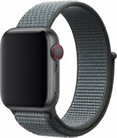 Devia Deluxe Series Nylon Strap Voor Apple Watch Series 1/2/3/4/5/6/7/SE 38/40mm Storm Gray 308260