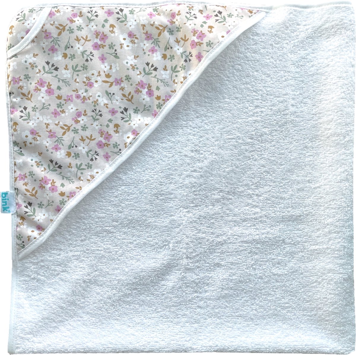 BINK Bedding Badcape Fleur Naturel BINK Bedding Badcape Fleur Naturel