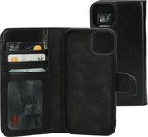 Mobiparts Wallet Case Apple iPhone 13 Jade Zwart hoesje