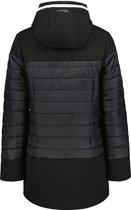 LUHTA IISINKI Dames Outdoorjas - BLACK - Maat 44