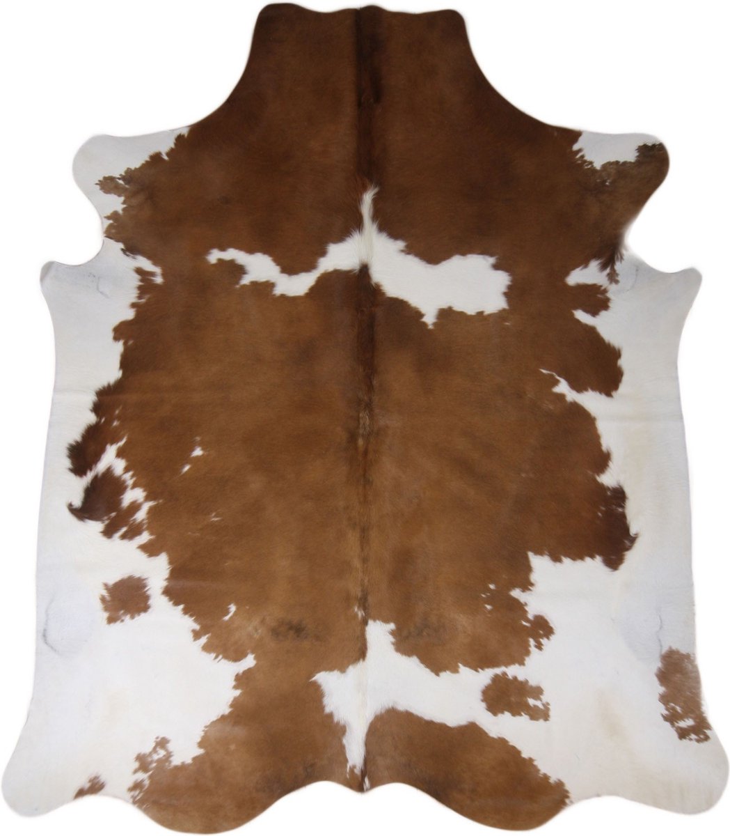 Dusk till Dawn Koeienhuid vloerkleed 2-3m2 - Bruin/Wit