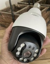 IP Camera Dome | HD | PTZ (Wi-Fi) voor Indoor en/of Outdoor met E27 fitting Camera dome met E27 connector