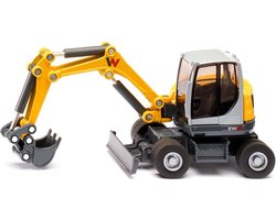 SIKU 3560, Graafmachine Wacker Neuson EW65, 1:50, talrijke beweegbare functies