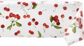 Raved Tafelzeil Kersen  140 cm x  400 cm - Rood - PVC - Afwasbaar