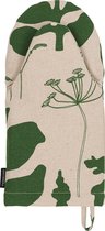 Marimekko Ovenwant Pienet Elokuun Varjot groen / linnen - katoen